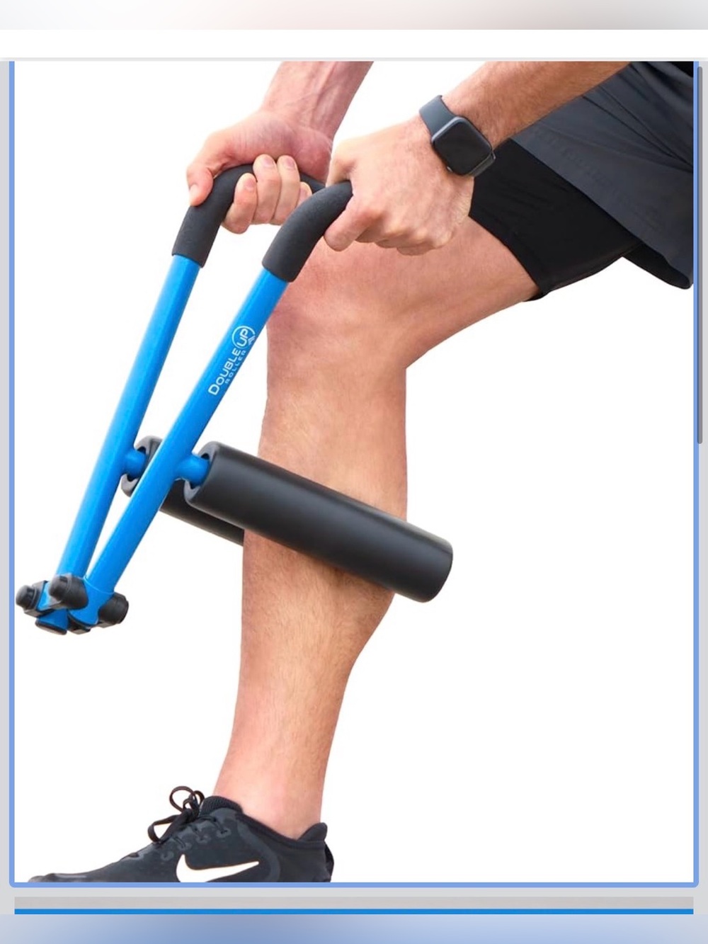 Double Up Blue Muscle Roller